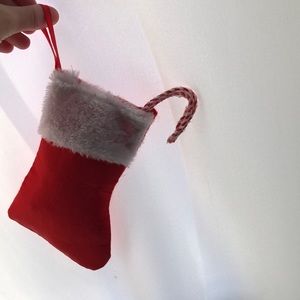 Stocking ornament or even decoration!